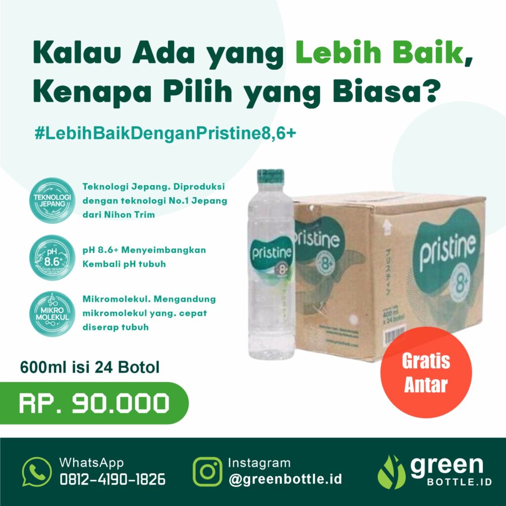 pristine botol 600ml